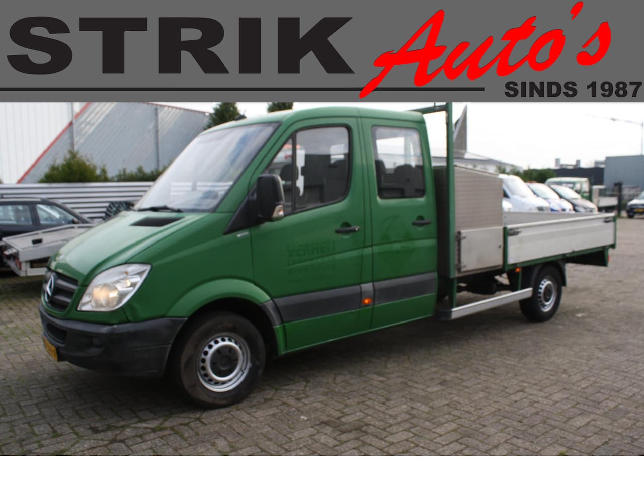 Mercedes-Benz Sprinter - 313 2.2 CDI EURO 5 432 DUBBELE CABINE - AIRCO - 6-PERSOONS - TREKHAAK - AutoWereld.nl