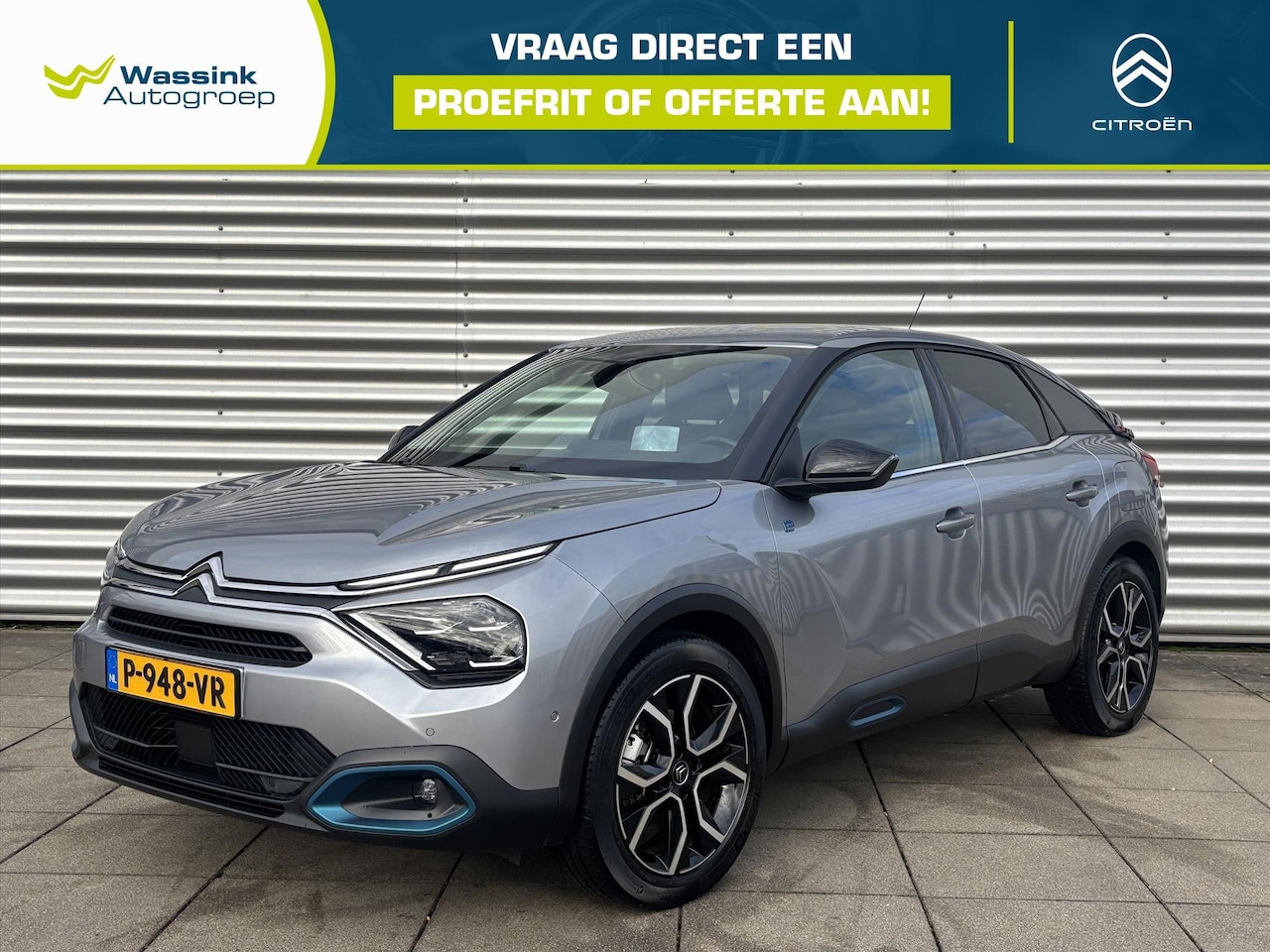 Citroën Ë-C4 - EV 50kWh 136pk Shine Navigatie | Camera | Head-Up Display | LED | Verwarmde voorruit - AutoWereld.nl