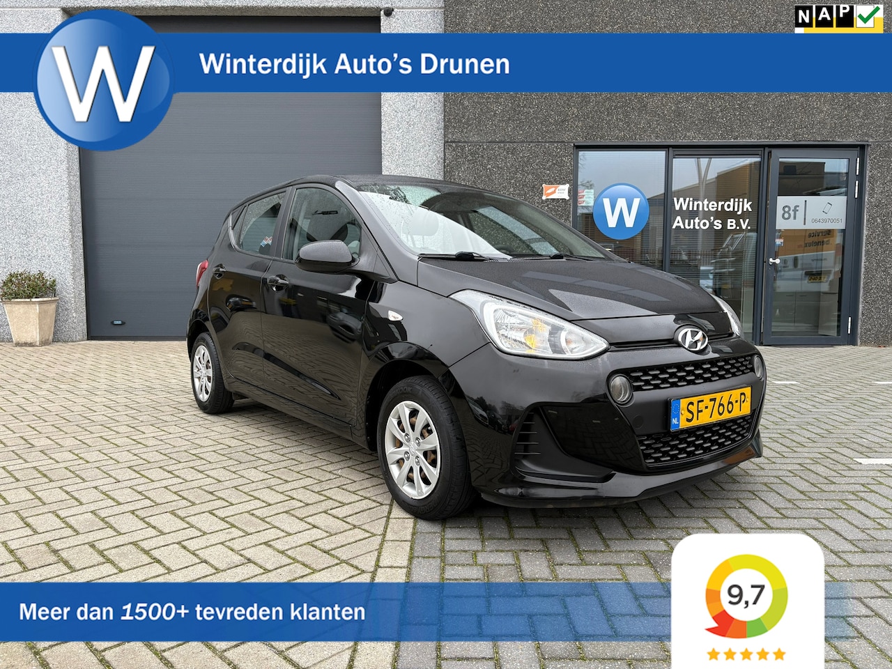 Hyundai i10 - 1.0i Comfort Airco! Cruise! 5Drs! Nap! NieuwApk! - AutoWereld.nl