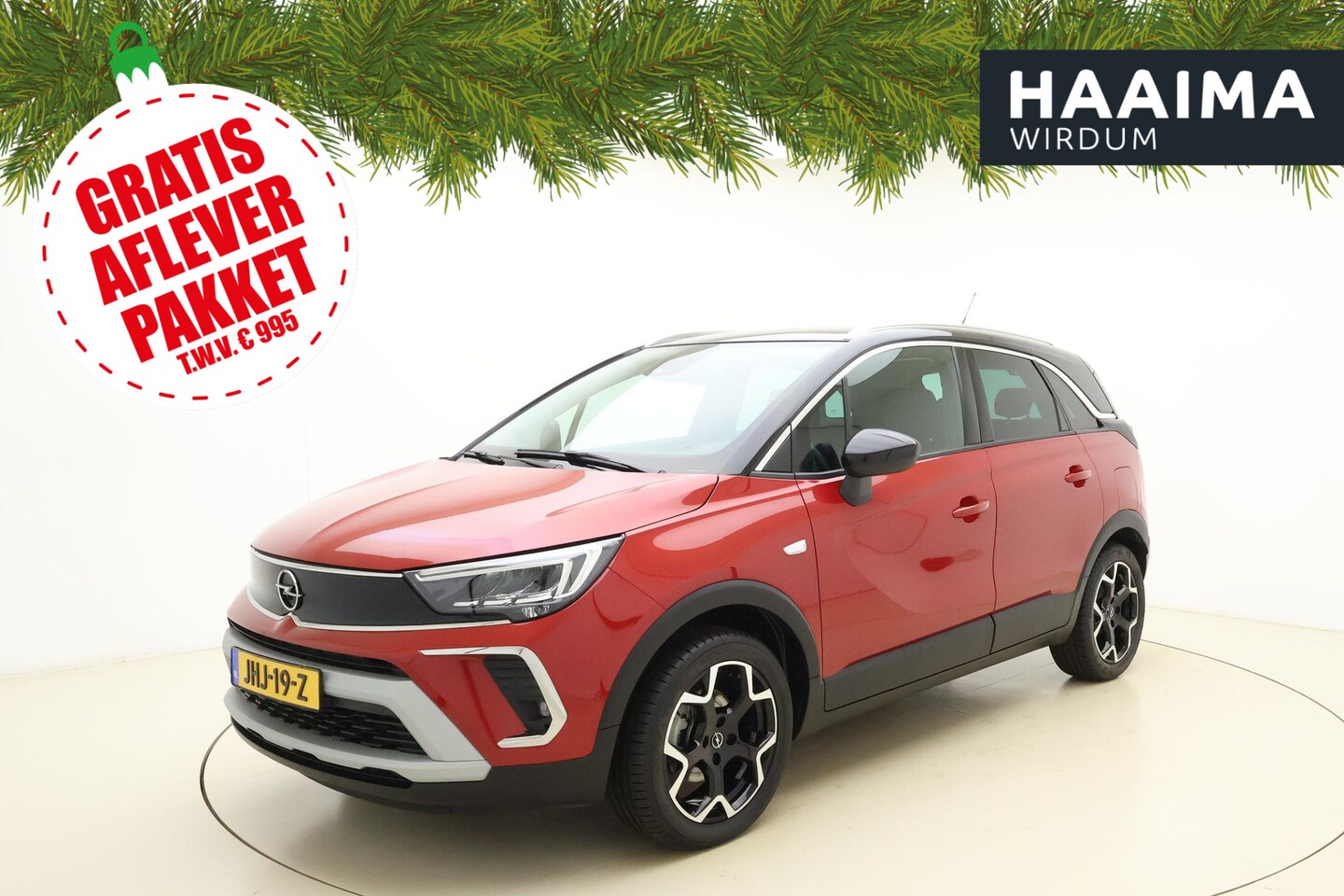 Opel Crossland - 1.2 Turbo Ultimate | Parkeersensoren V+A | Achteruitrijcamera | Cruise & Climate Control | - AutoWereld.nl