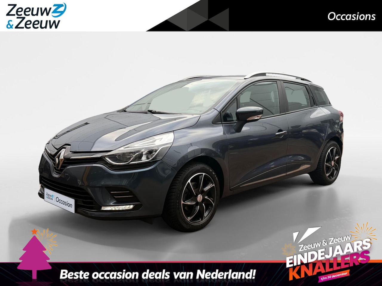 Renault Clio Estate - 0.9 TCe Zen | Trekhaak | Parkeersensoren | Airco | Apple Carplay/Android Auto | Cruise Con - AutoWereld.nl