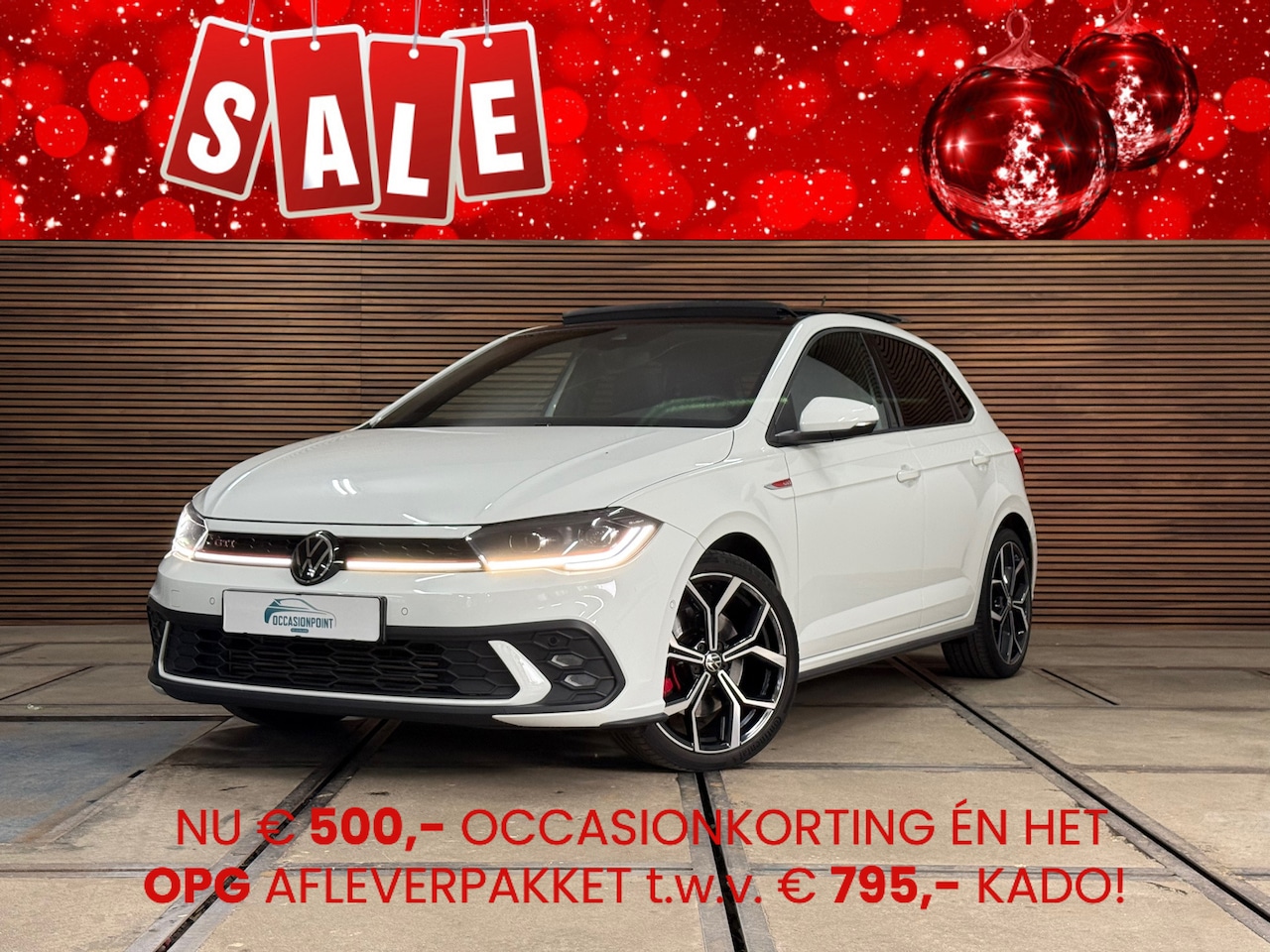 Volkswagen Polo - 2.0 TSI GTI | Pano | Matrix LED | 18' inch | Stuurhulp | Camera | Adaptive Cruise | - AutoWereld.nl