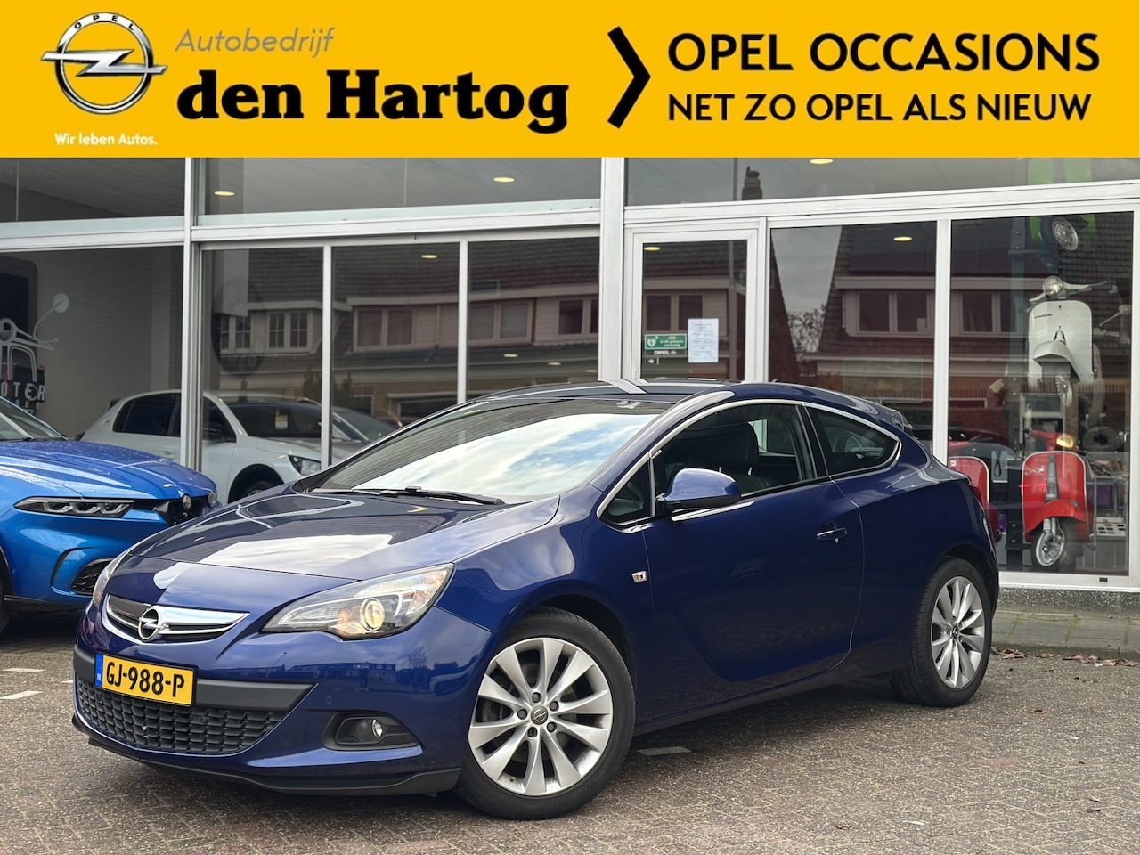 Opel Astra GTC - 1.4 Turbo Sport Cruise Control / ECC / sensoren / NAVI. - AutoWereld.nl