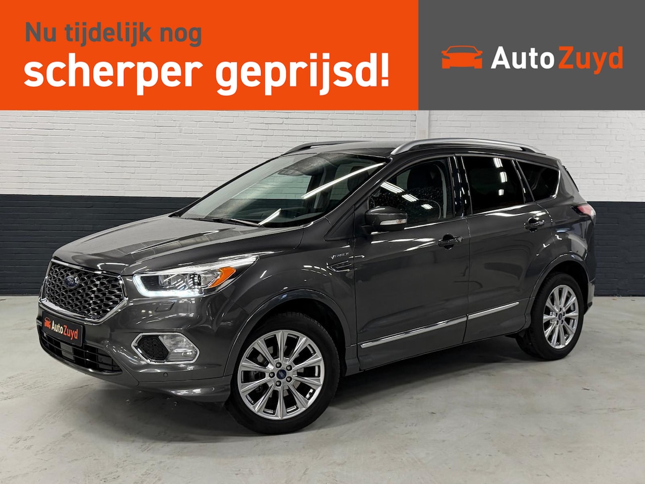 Ford Kuga - 1.5 EcoBoost Vignale / Navi / CarPlay / Leder / Stoel-Verwarming - AutoWereld.nl