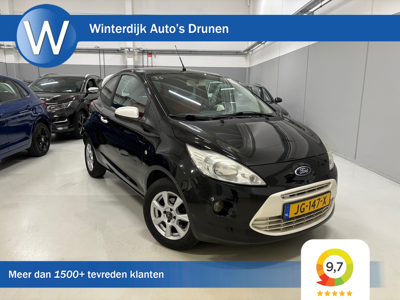 Ford Ka - 1.2 Trend Airco! Elektrische ramen! Nieuwe Apk! - AutoWereld.nl