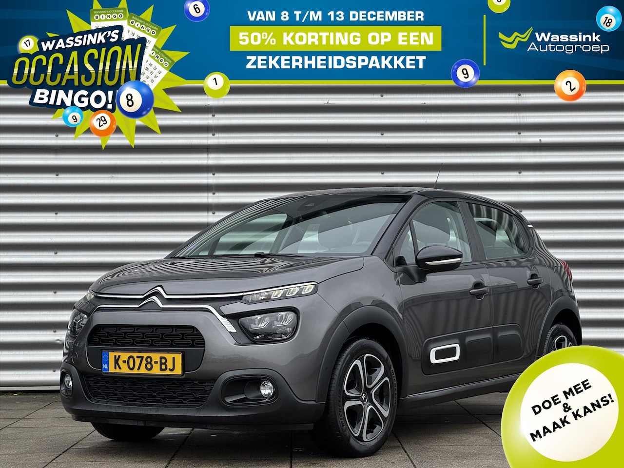 Citroën C3 - 1.2 PureTech 83pk C-Series Navigatie | Climate Control | Cruise Control - AutoWereld.nl