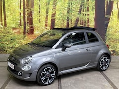 Fiat 500 C - 1.2 Lounge Sport 500S Cabriolet Airco LED Apple Carplay PDC 16 Inch Leder Stof Virtual DAB