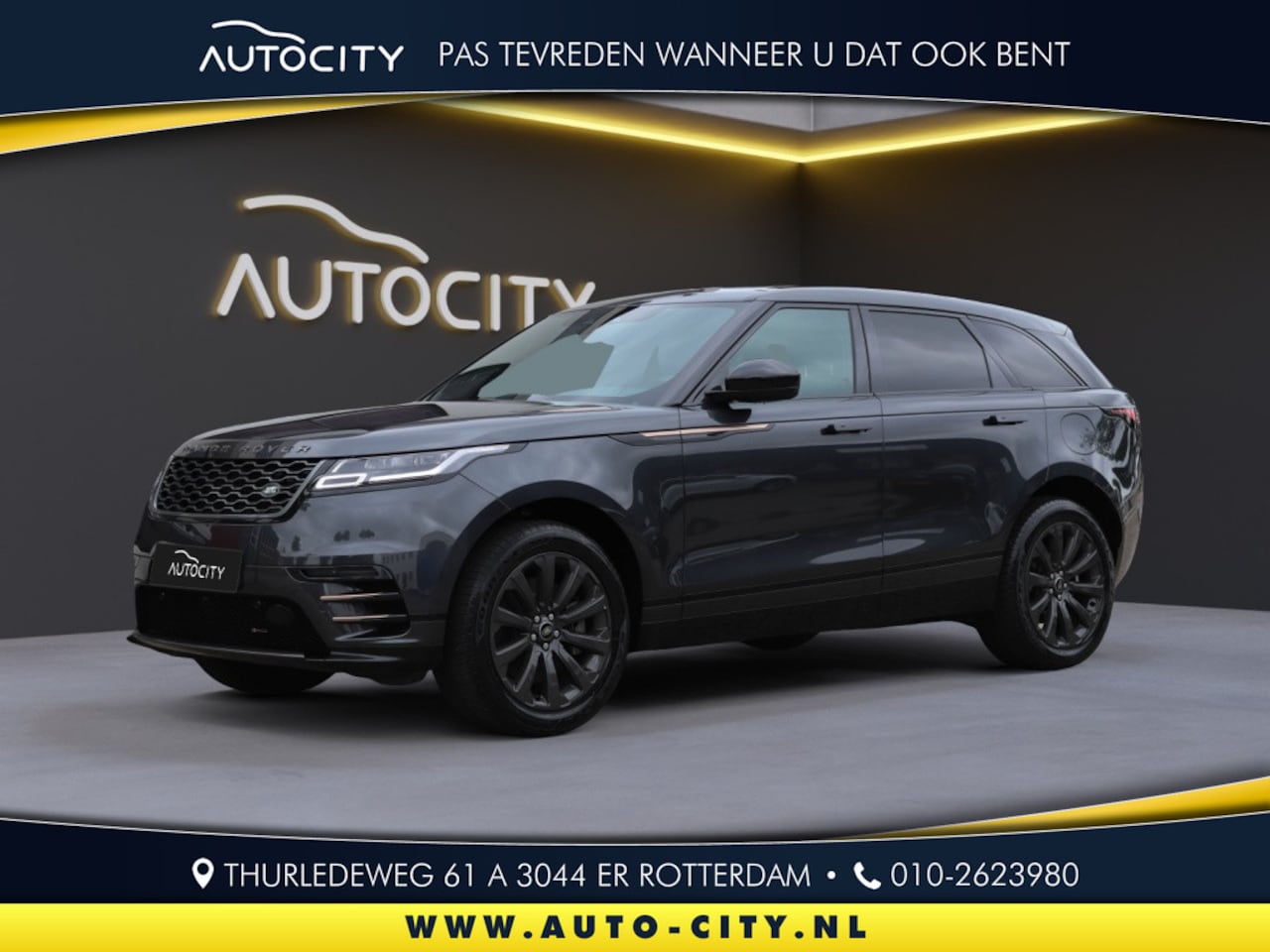 Land Rover Range Rover Velar - 2.0 P400e R-Dynamic SE AWD Pano l Leder l Memory l Meridian l St - AutoWereld.nl