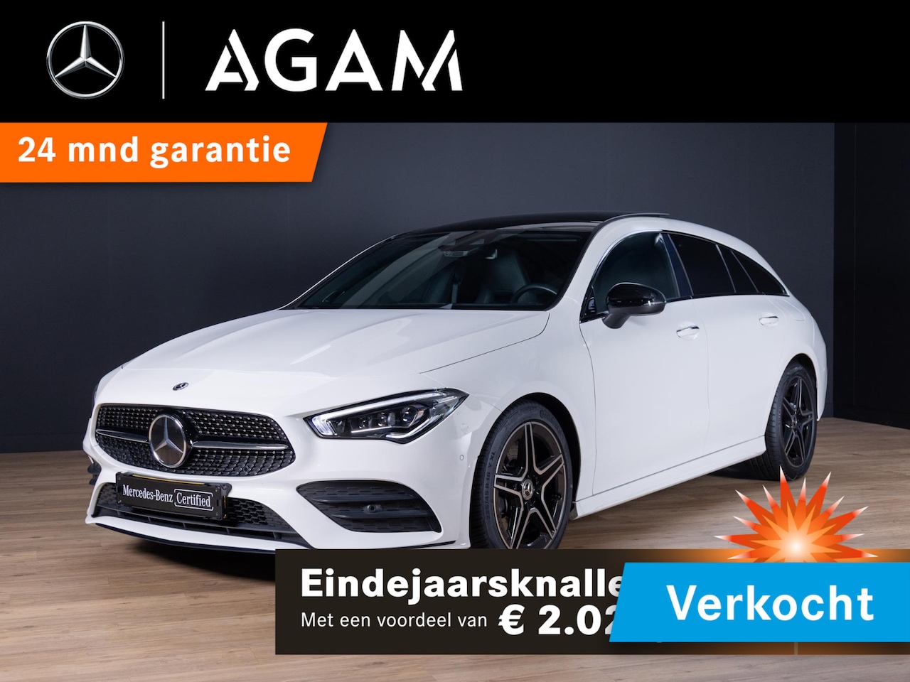 Mercedes-Benz CLA-klasse Shooting Brake - 250 4MATIC Premium Plus Panorama dak - AutoWereld.nl