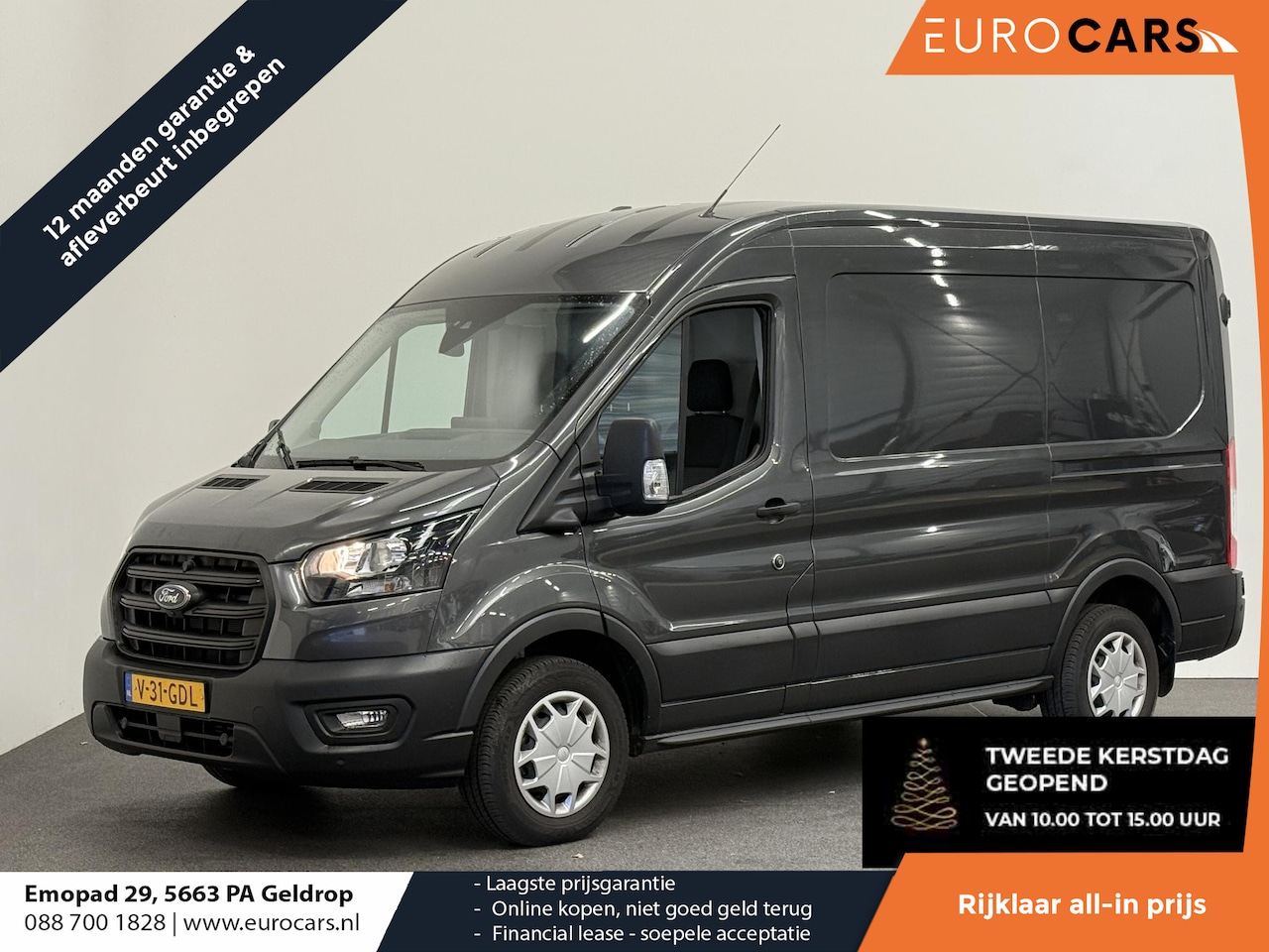 Ford Transit - 310 L2H2 Trend Automaat Airco Bluetooth Camera Cruise Control - AutoWereld.nl