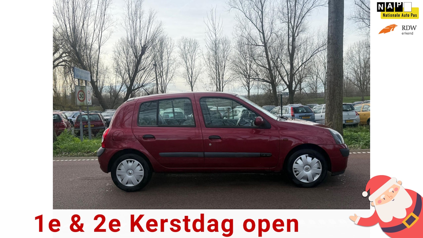 Renault Clio - 1.4-16V Privilège CLIMA!CRUISE CONTROLE!5DEURS! - AutoWereld.nl