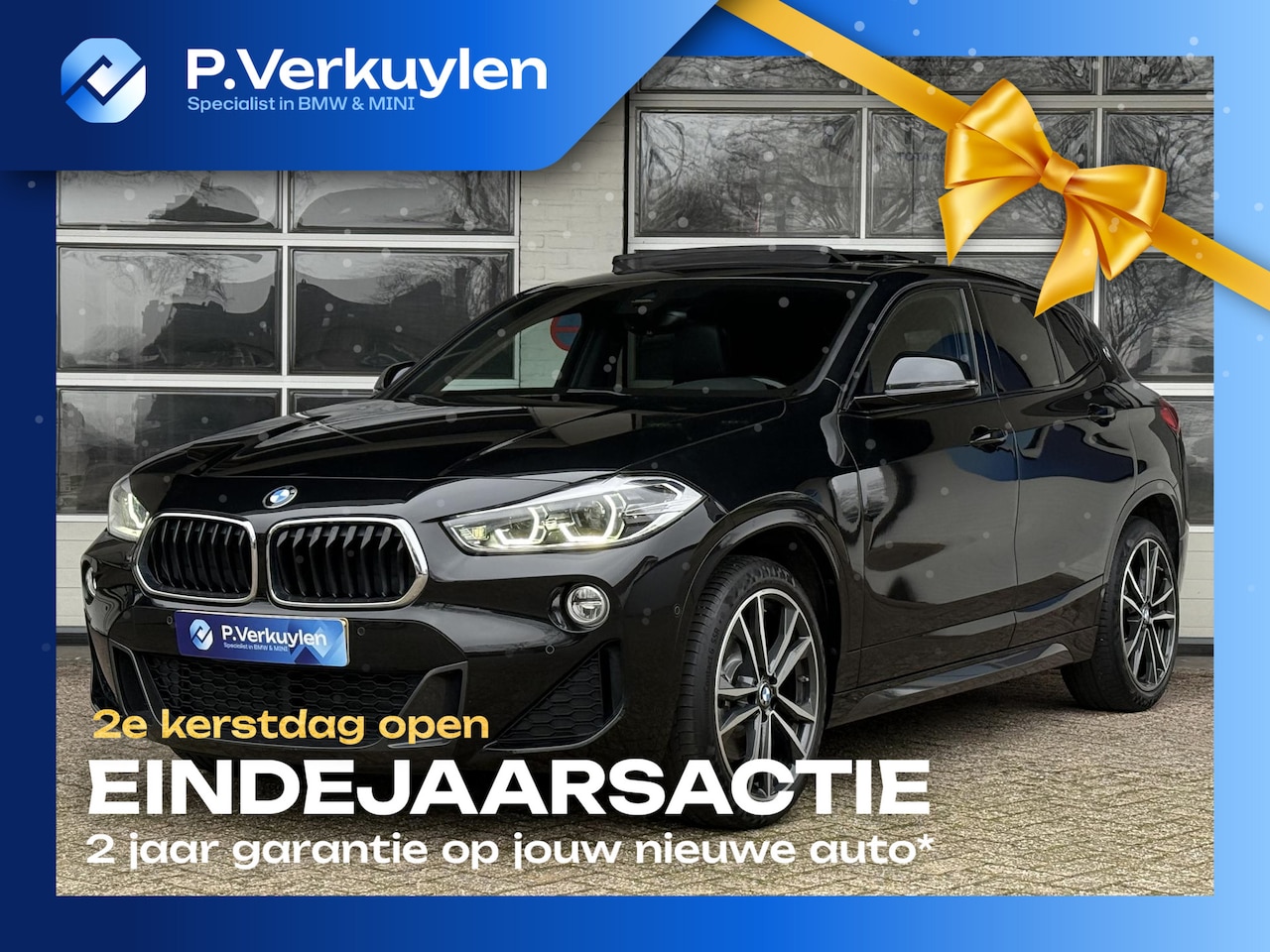 BMW X2 - sDrive20i M SPORT | LEDER | PANORAMA | STOELVERWARMING | 18 INCH LM VELGEN | - AutoWereld.nl