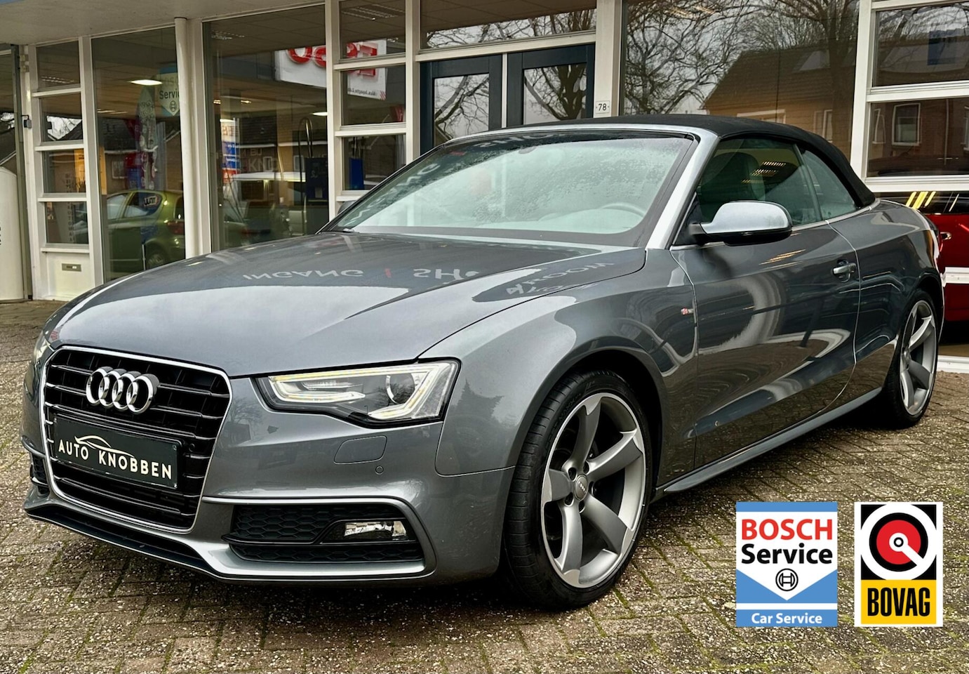 Audi A5 Cabriolet - 1.8 TFSI S-Line Xenon/Led, Climat, Cruise, Navi, LM.. - AutoWereld.nl