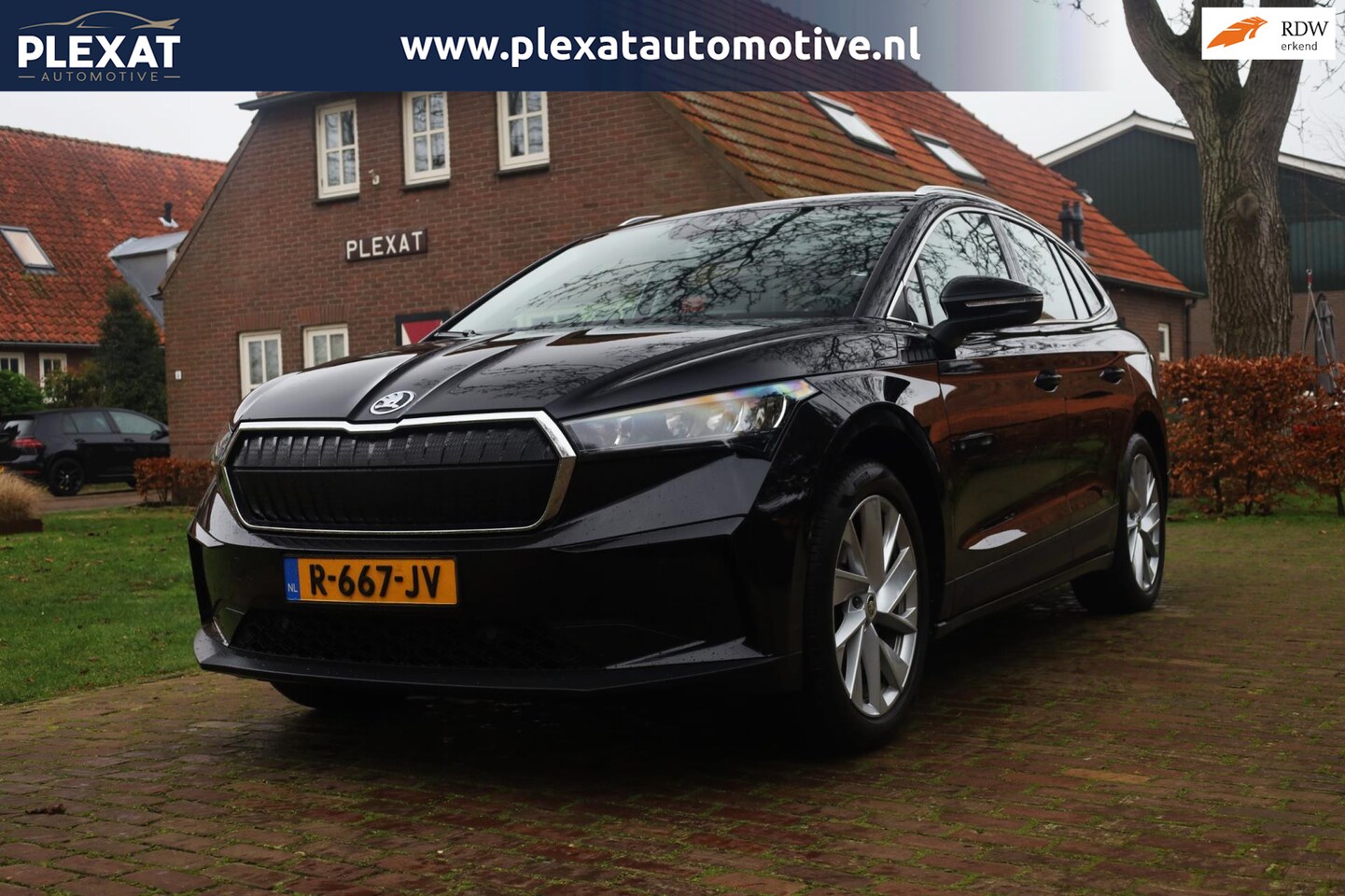 Skoda Enyaq iV - 60 Aut. | Stuurwielverwarmd | Adaptieve Cruise | Apple Carplay | Camera | 77.000KM | 20 in - AutoWereld.nl