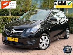 Opel Karl - 1.0 Ecoflex 5DR 2017 Zwart Airco Cruise NAP 1E EIG