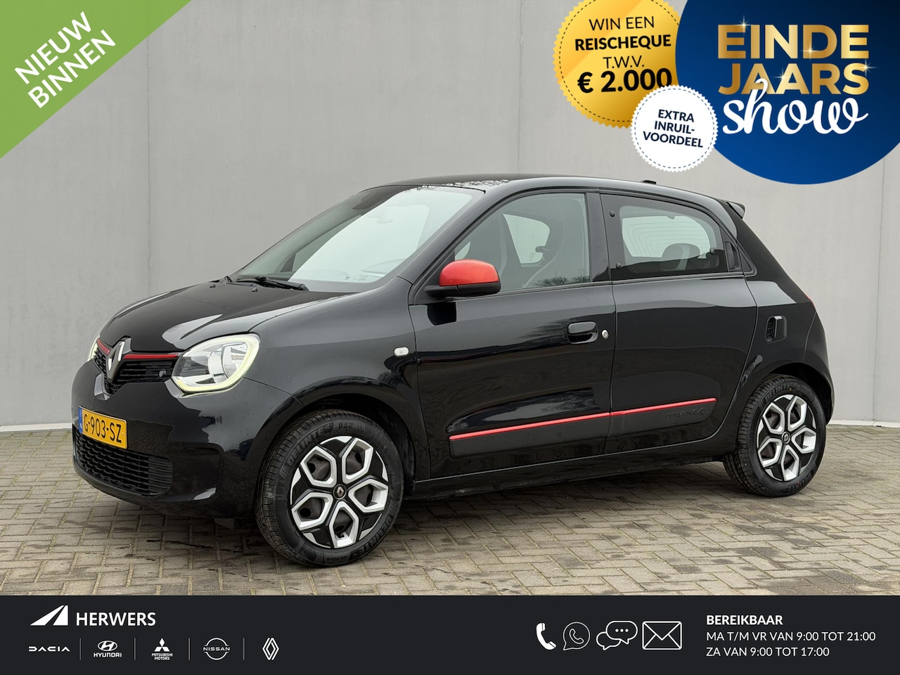 Renault Twingo - 1.0 SCe Collection / Lage Kilometerstand / Airco / Multimedia Bluetooth / Elektrische Rame - AutoWereld.nl
