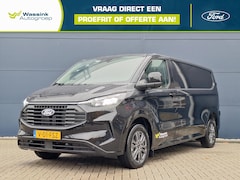 Ford Transit Custom - 2.0 EcoBlue 136pk L2H1 320 AUT Limited | Winter Pack | Navigatie | Houten Afwerking Zijpan