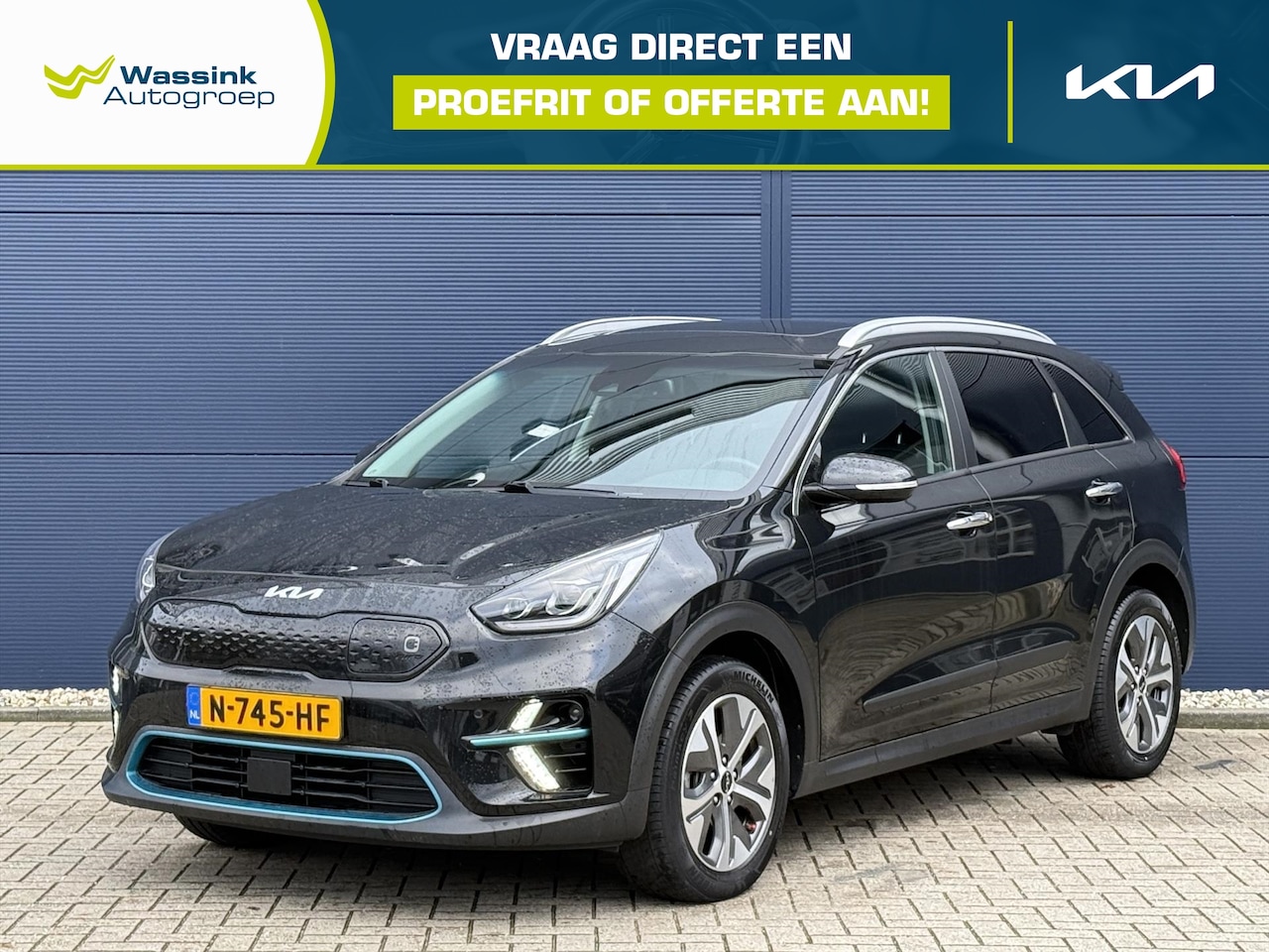 Kia e-Niro - EV 64kWh 204pk Aut DynamicPlusLine I SOH 97% | Navigatie | Camera | Stuur/stoel verwarming - AutoWereld.nl