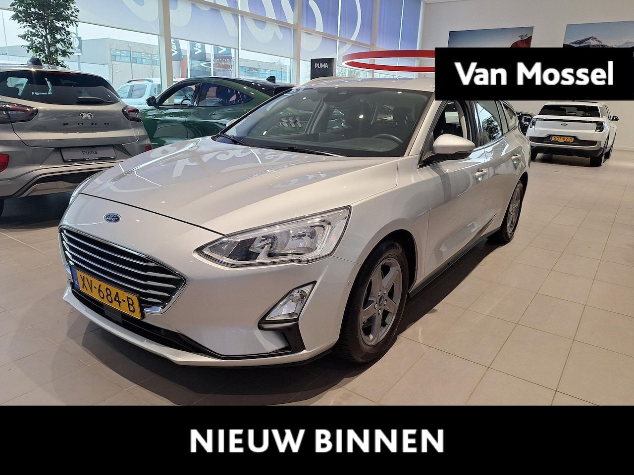 Ford Focus Wagon - 1.0 EcoBoost Titanium Business | Verwarmbare Voorstoelen/Stuurwiel/Voorruit | Apple Carpla - AutoWereld.nl