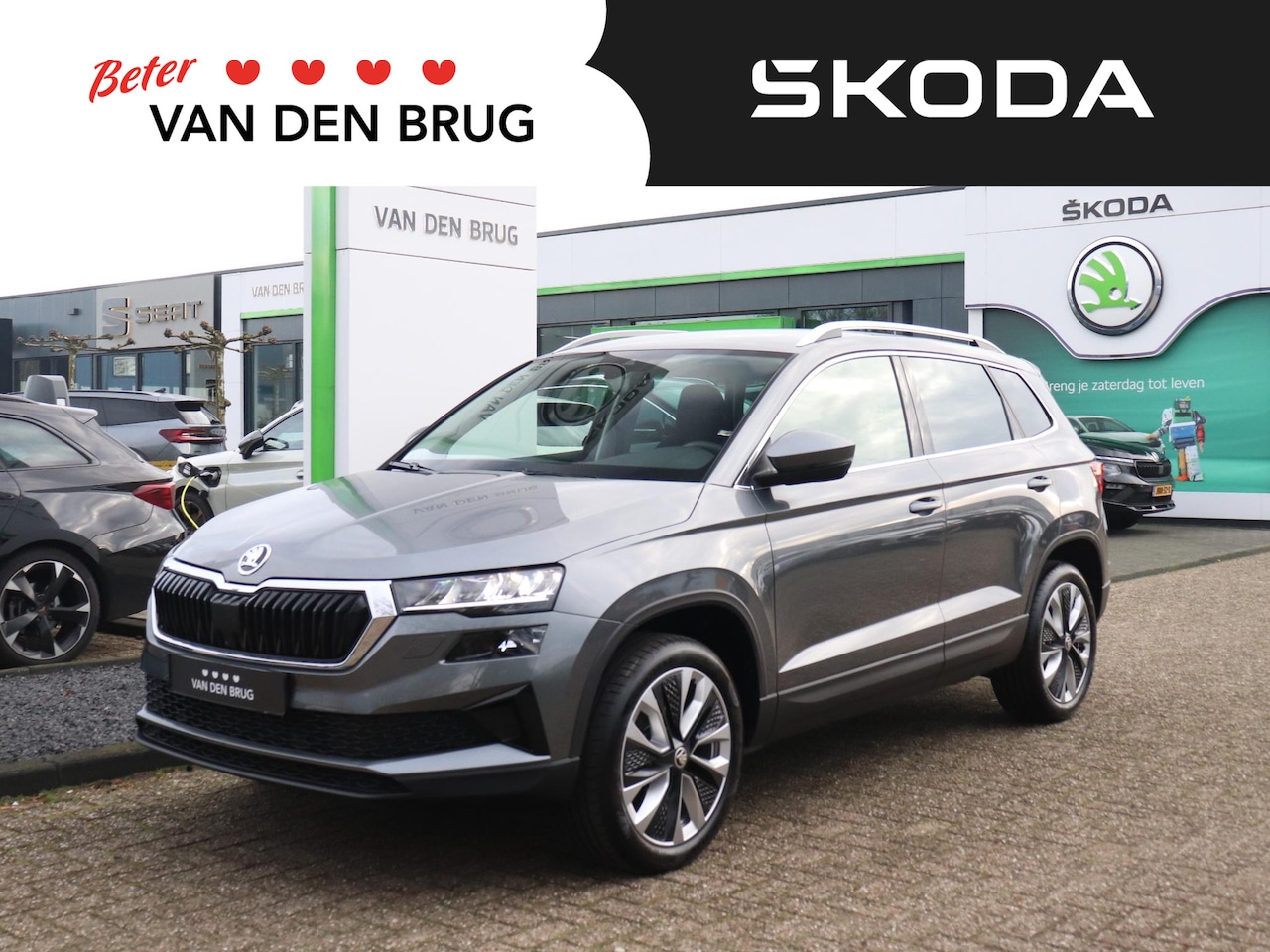 Skoda Karoq - 1.5 TSI 150pk Business Edition AUTOMAAT | Parkeersensor achter | Navigatie via Apple Carpl - AutoWereld.nl