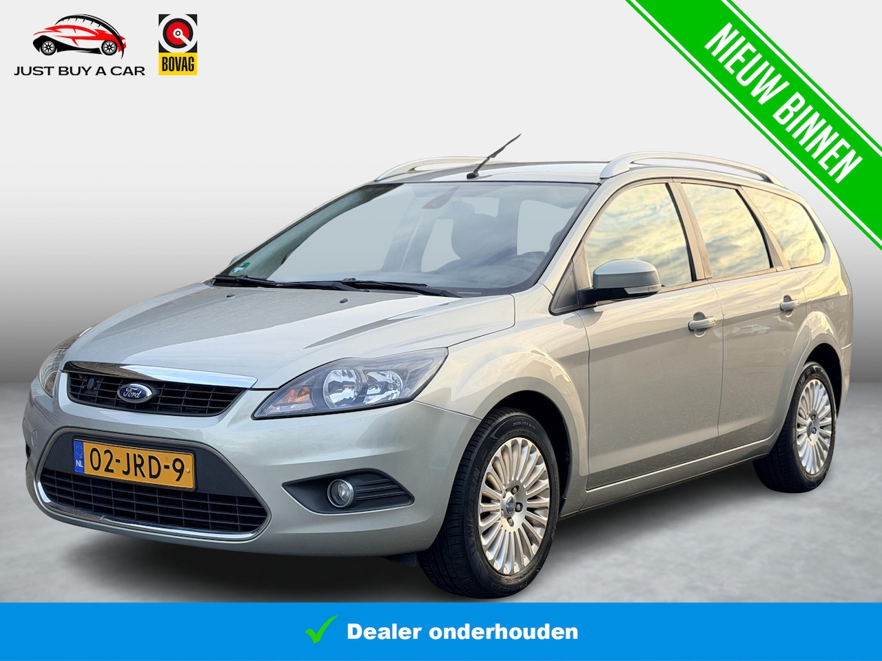 Ford Focus Wagon - 1.8 Titanium Flexi Fuel / Zicht-pakket / Cruise control / Climate control / Volledig deale - AutoWereld.nl