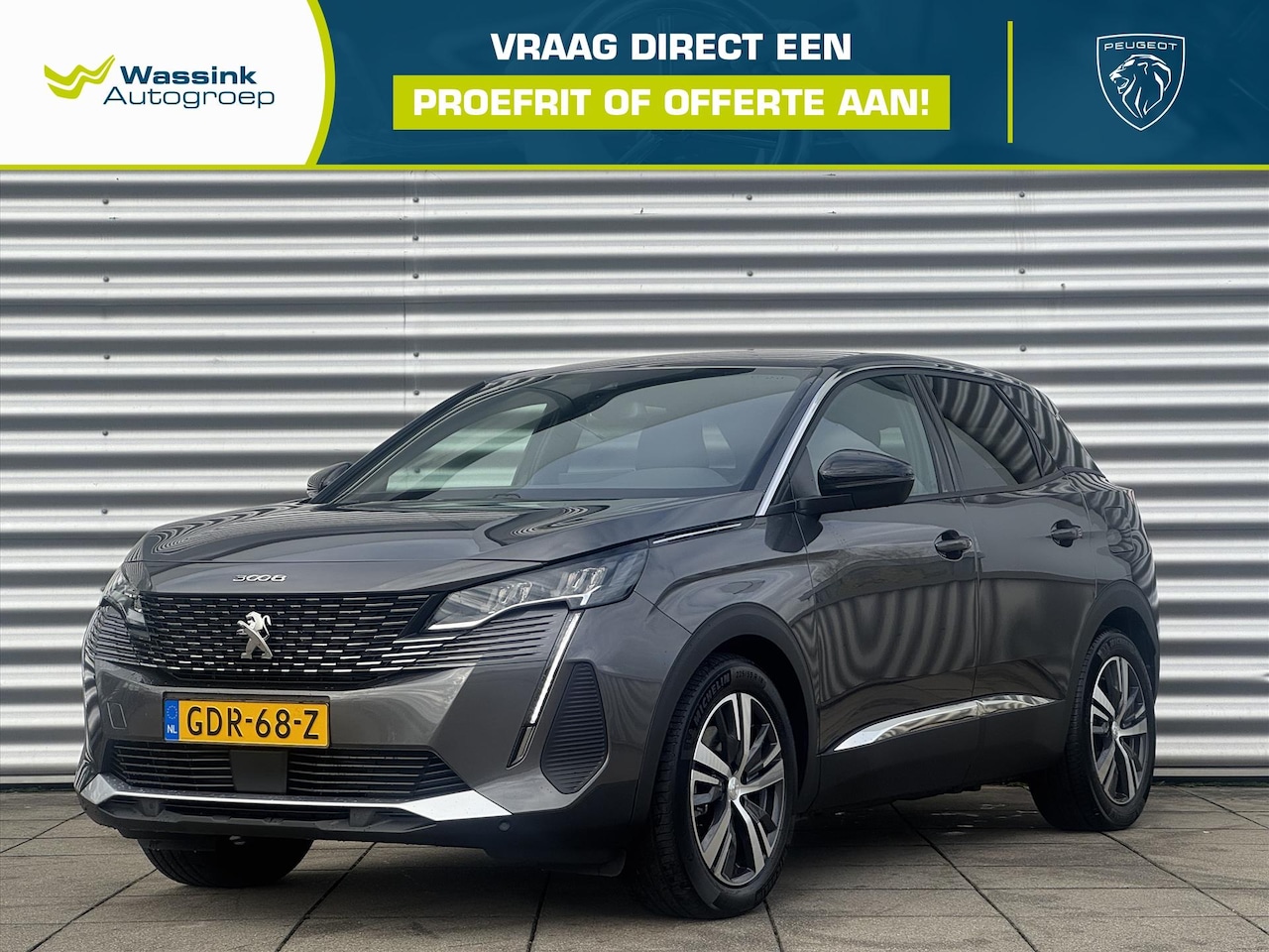 Peugeot 3008 - 1.6 Plug-in HYbrid 180pk e-EAT8 Automaat Allure Pack Business Navigatie | Camera | LED | N - AutoWereld.nl