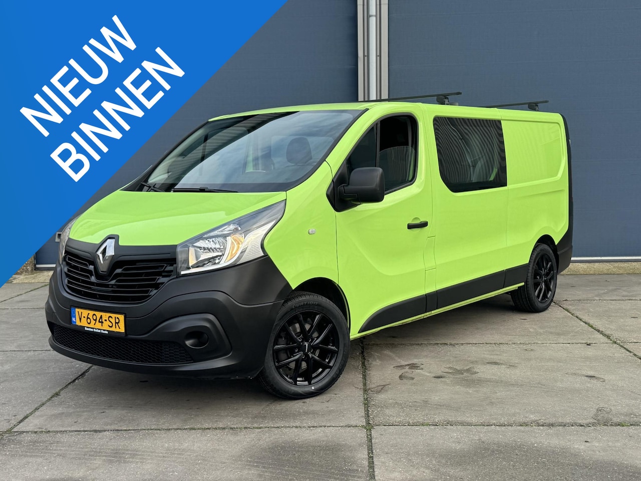 Renault Trafic - 1.6 dCi T29 L2H1 DC Comfort Energy DUBBEL CABINE / AIRCO / CRUISE CONTROLE / NAVI / TREKHA - AutoWereld.nl