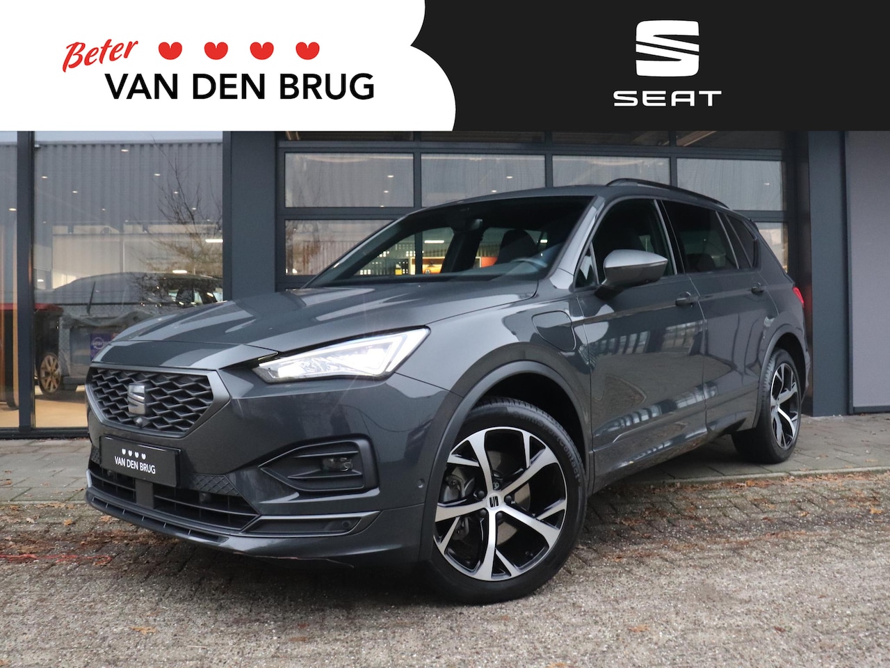 SEAT Tarraco - 1.4 TSI 245pk e-Hybrid PHEV FR | Trekhaak | 360gr. camera | Elekt. verst. bestuurdersstoel - AutoWereld.nl
