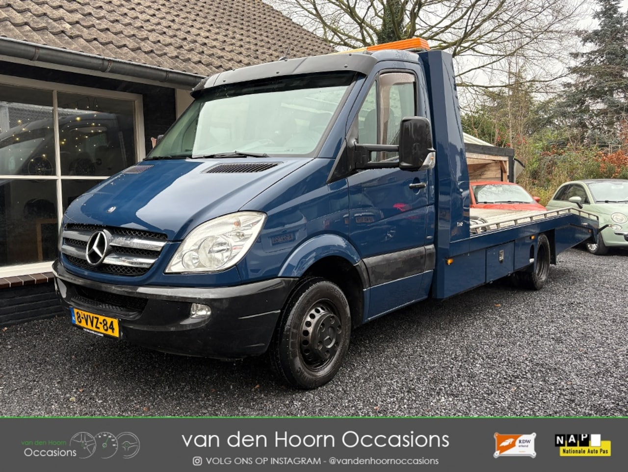 Mercedes-Benz Sprinter - Oprijwagen TIJHOF | LIER | AIRCO | CRUISE | TREKHAAK - AutoWereld.nl