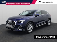 Audi Q3 Sportback - 35 TFSI 150PK S-tronic S Line · Apple/Android Car Play · Leder/Alcantara · Stoelverwarming