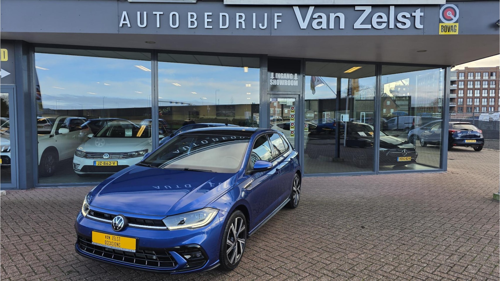 Volkswagen Polo - 1.0 TSI (3 x R-Line ) 110 PK I Automaat I PANORAMA I Navigatie * IQ Licht * Airco automati - AutoWereld.nl
