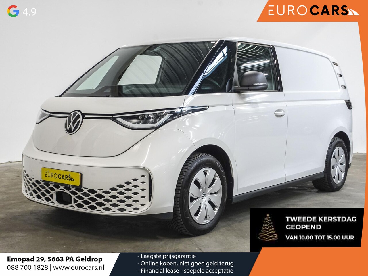 Volkswagen ID. Buzz Cargo - 77 kWh 204pk Airco Climate control  Cruise control ACC Carplay Trekhaak  LED - AutoWereld.nl