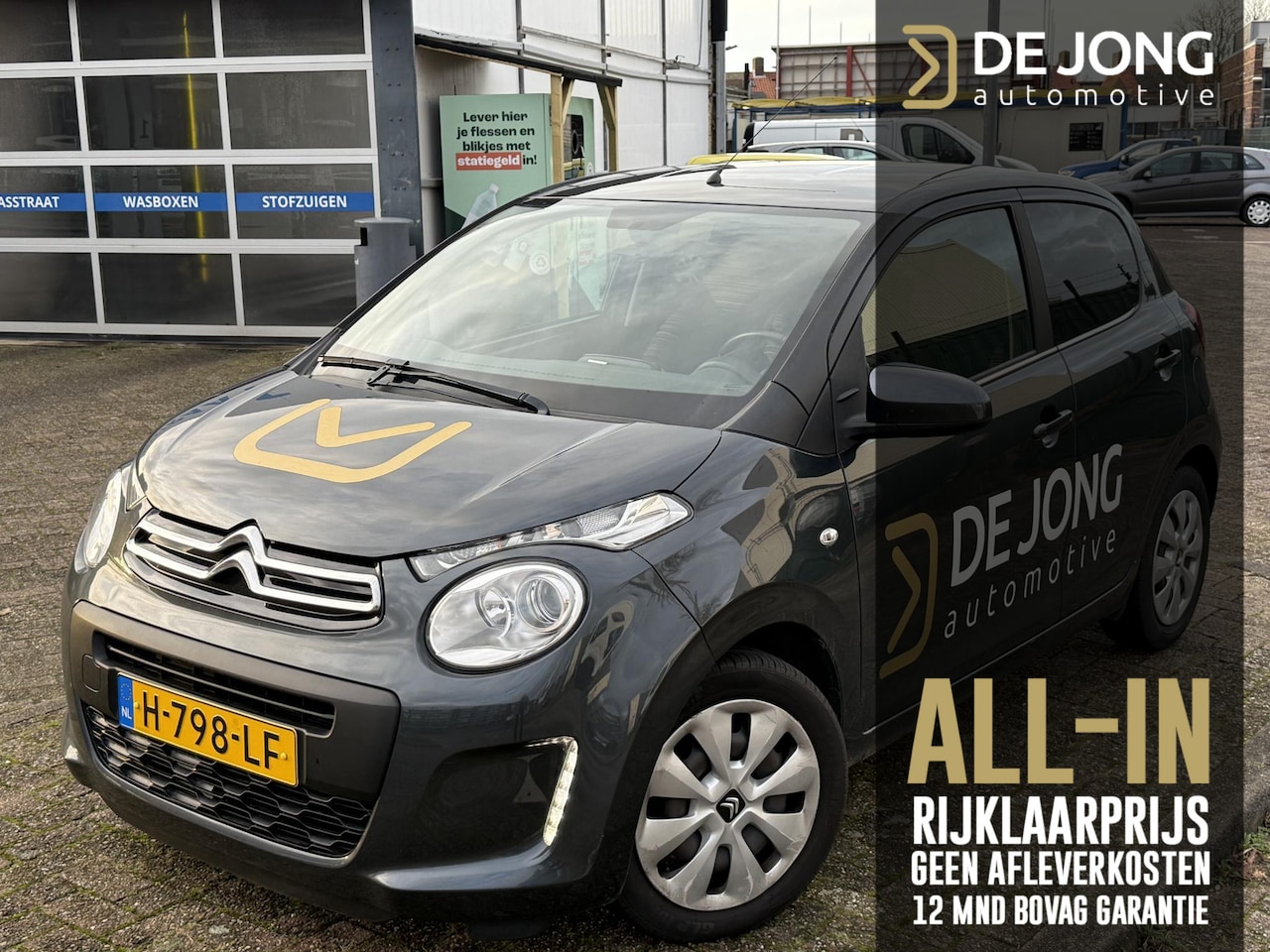 Citroën C1 - 1.0 VTi Feel ALL-IN RIJKLAARPRIJS/Airco/Bleutooth/Donker glas/Rijdende demonstratieauto - AutoWereld.nl