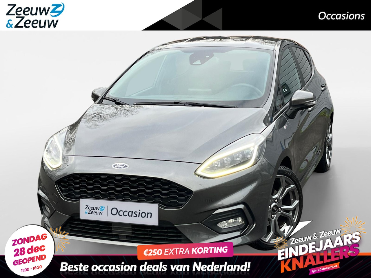 Ford Fiesta - 1.0 EcoBoost ST-Line X | Full LED | Winter Pack | B&O | Climate Control | Cruise Control P - AutoWereld.nl