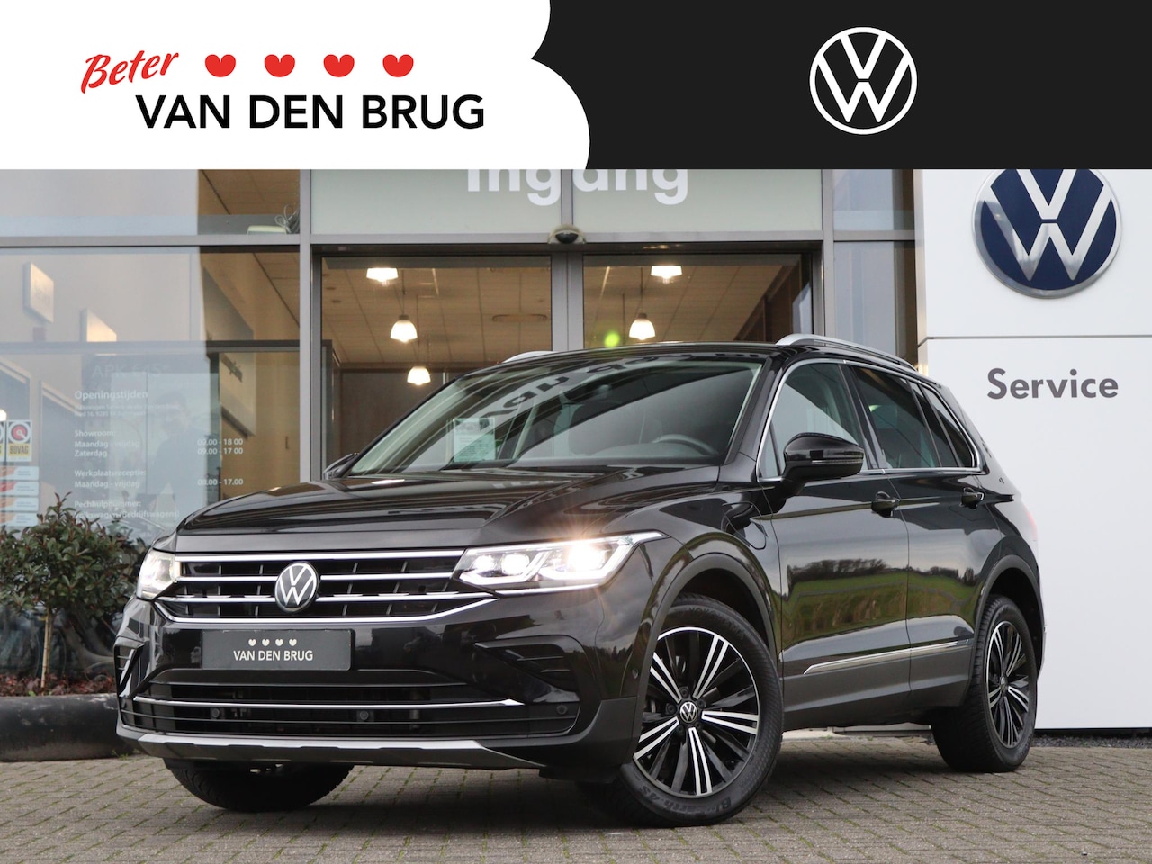 Volkswagen Tiguan - 1.4 TSI 245 pk DSG eHybrid Elegance | Navigatie | App Connect | IQ Light | Camera | ACC | - AutoWereld.nl