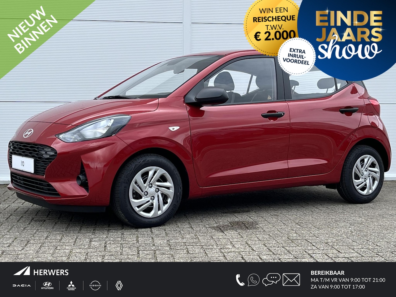 Hyundai i10 - 1.0 Comfort / 1250 Voordeel / Navigatie / Achteruitrijcamera / Parkeersensoren Achter / Mu - AutoWereld.nl