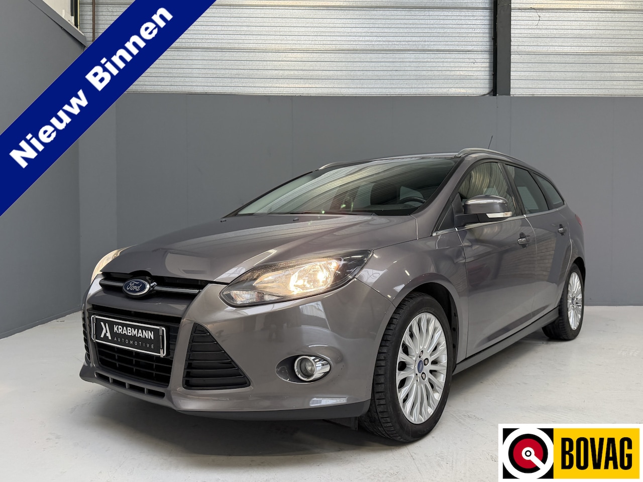 Ford Focus Wagon - 1.6 EcoBoost Titanium NAP|1e Eigenaar|Trekhaak - AutoWereld.nl