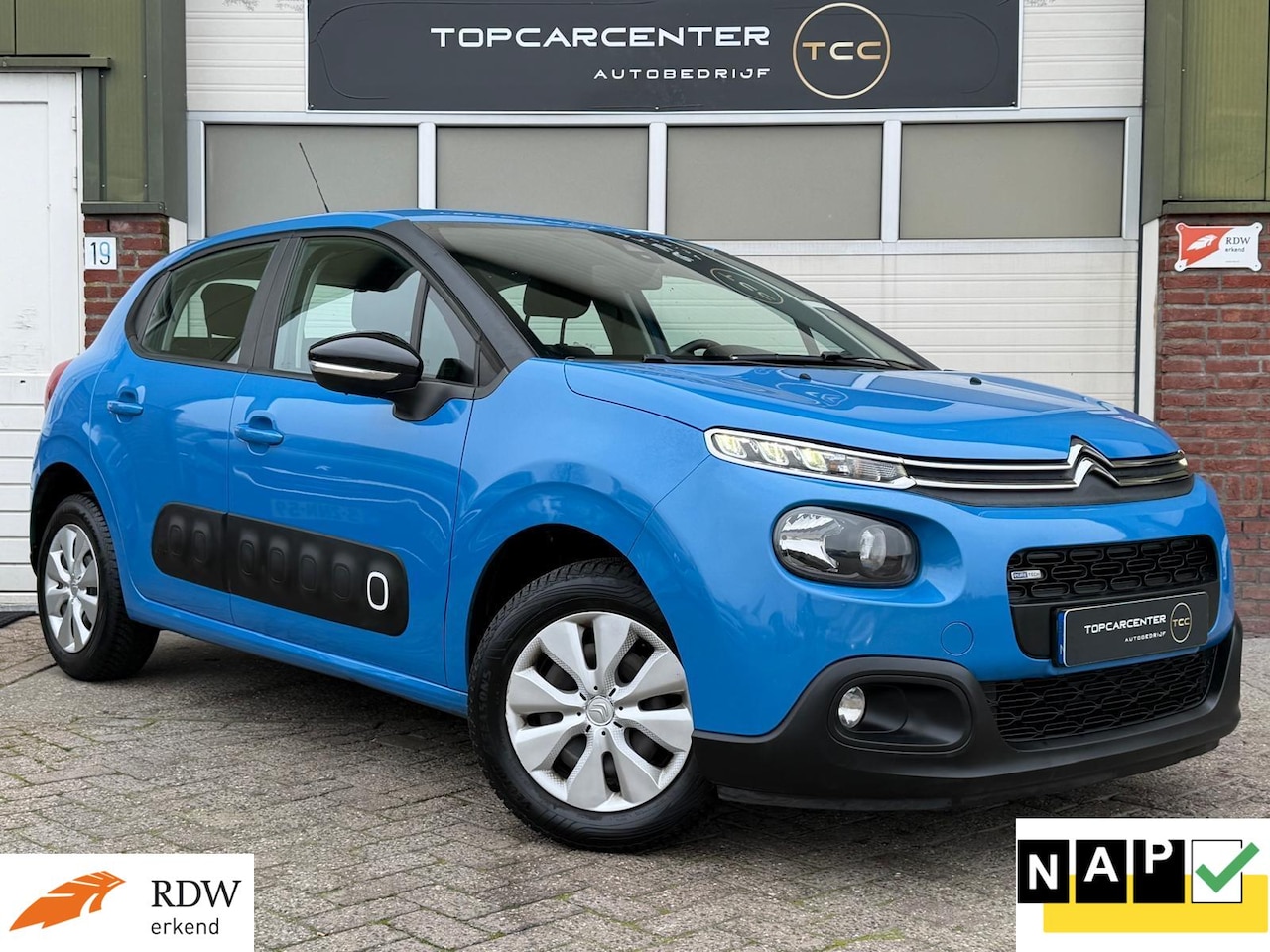 Citroën C3 - 1.2 PureTech Feel/AIRCO/PARKS/NAVI/CRUISE/APK/NAP - AutoWereld.nl