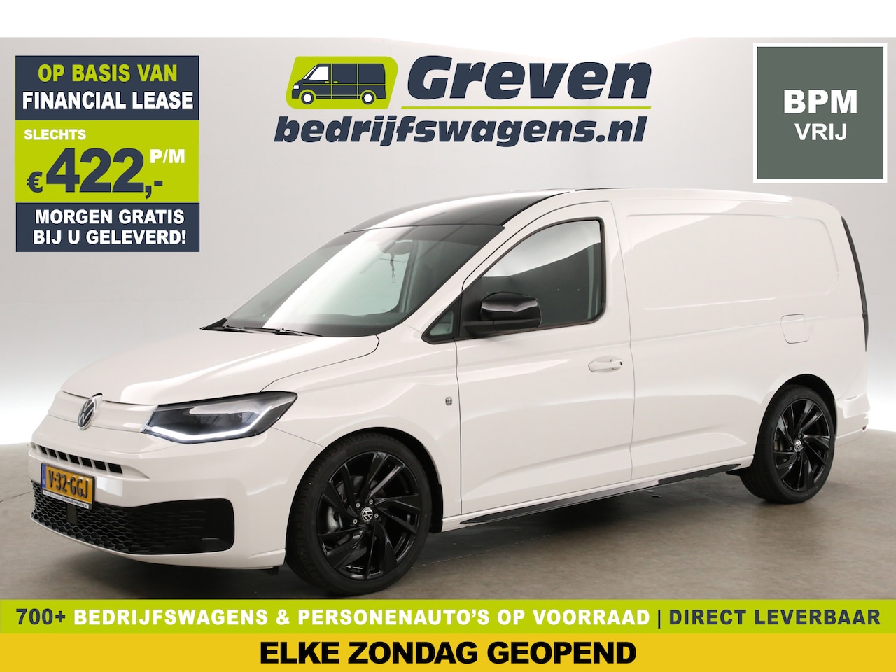 Volkswagen Caddy Cargo Maxi - 2.0 TDI | 123PK | BPM VRIJ | Verlaagd | LED | Licht&Zicht Pakket | Airco | Cruise | Carpla - AutoWereld.nl