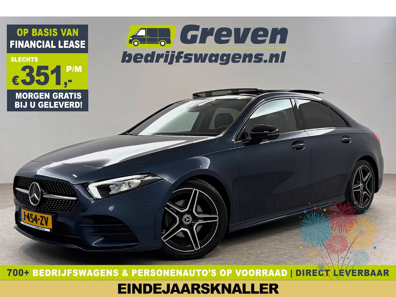 Mercedes-Benz A-klasse - 180 AMG | Pano | Sfeerverl. | Virtual | Camera | Carplay | LED | NAP - AutoWereld.nl