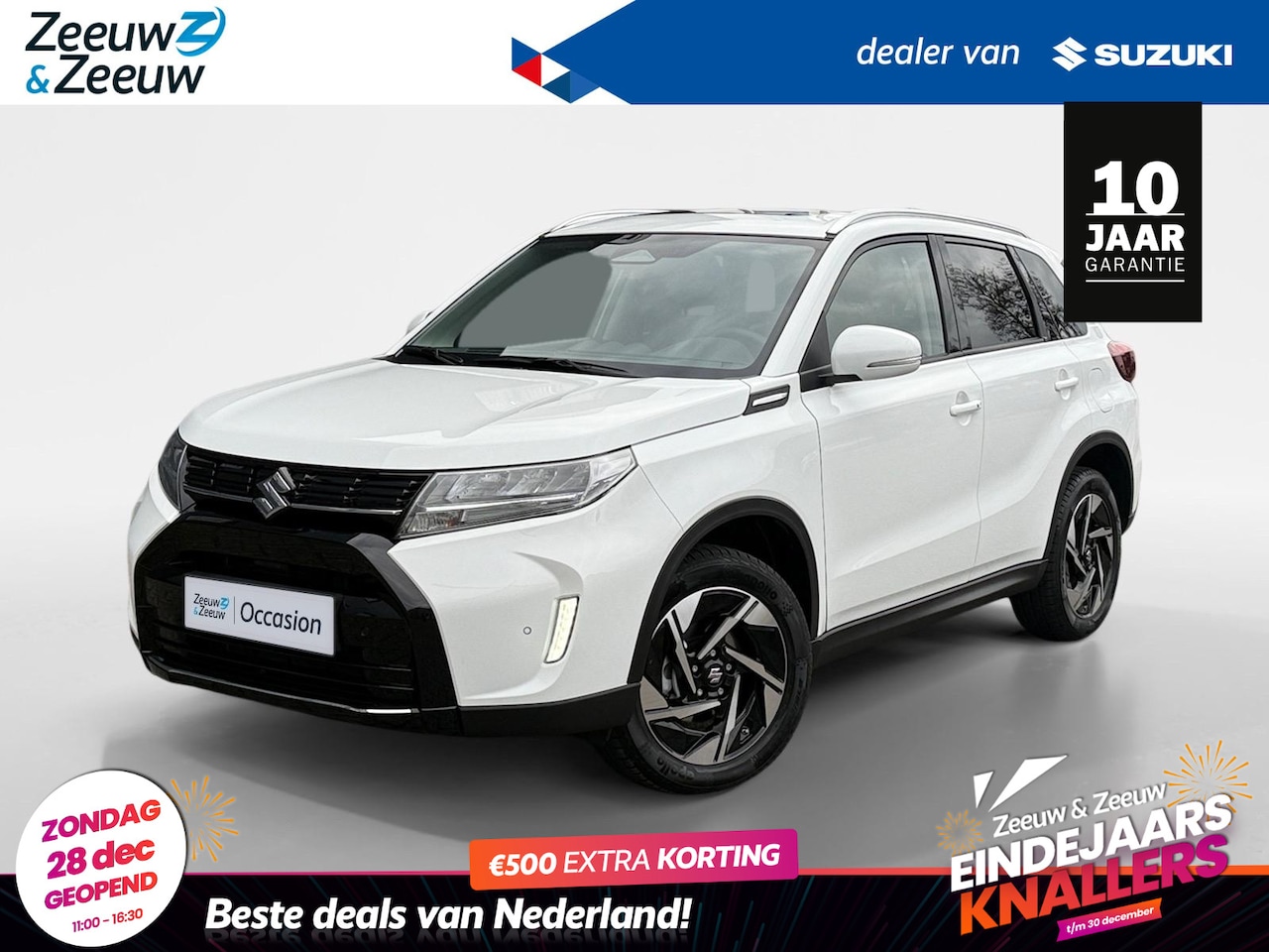 Suzuki Vitara - 1.5 Hybrid Style | Panoramadak | Achteruitrijcamera | Stoelverwarming | Navigatie | 10 jaa - AutoWereld.nl