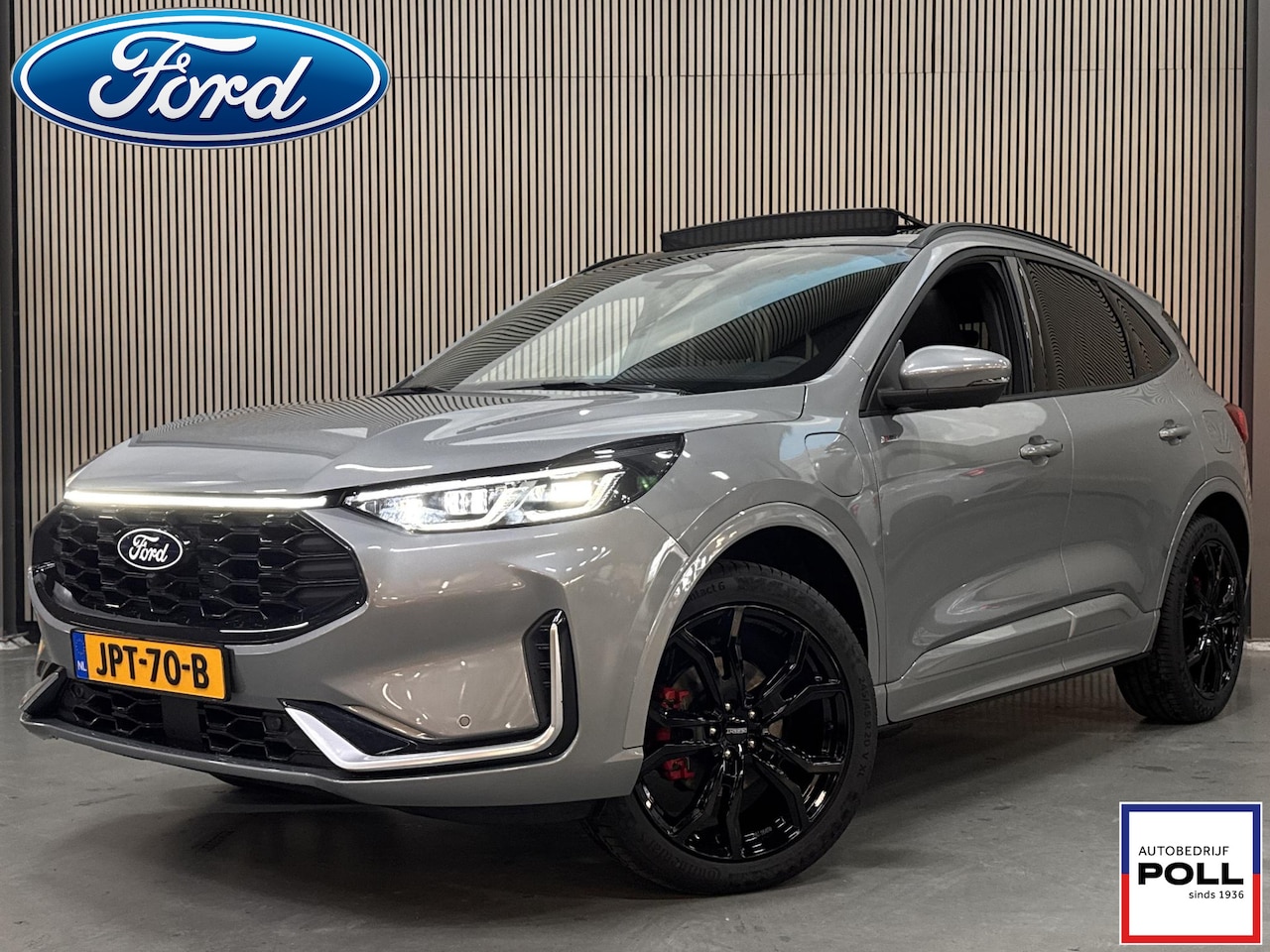 Ford Kuga - 2.5 PHEV 243pk ST-Line X Panoramadak Trekhaak Winter Techno pack AGR Stoelen 20" LM *NIEUW - AutoWereld.nl