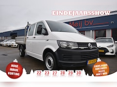 Volkswagen Transporter - 2.0 TDI L2H1 DC , 140PK , TREKHAAK , AIRCO , 6-PERSOONS ,