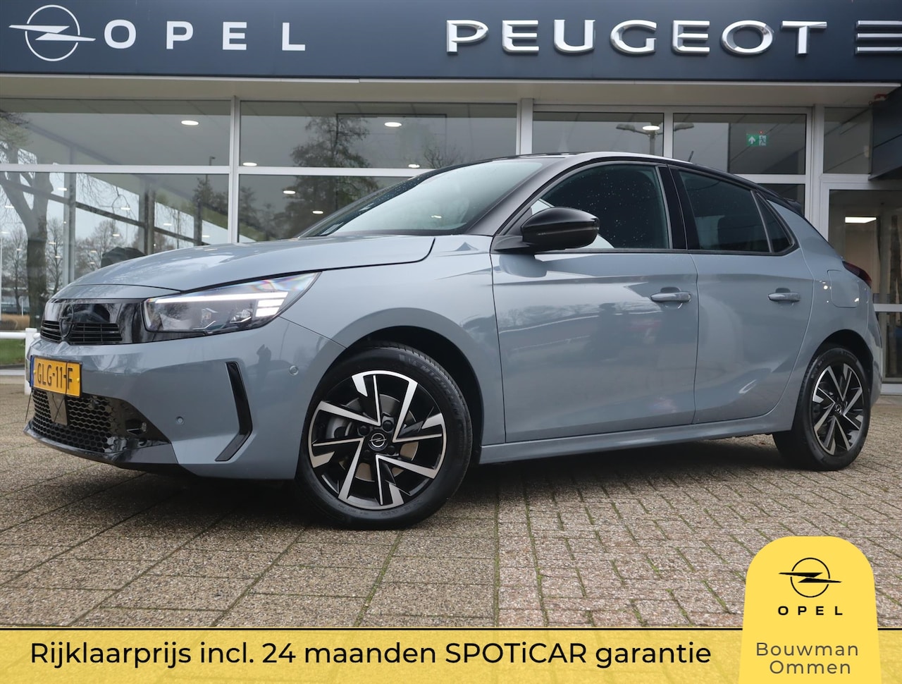 Opel Corsa - GS 1.2 Turbo Hybrid 145PK eDCT automaat, Rijklaarprijs, Navigatie Camera LED Apple Carplay - AutoWereld.nl