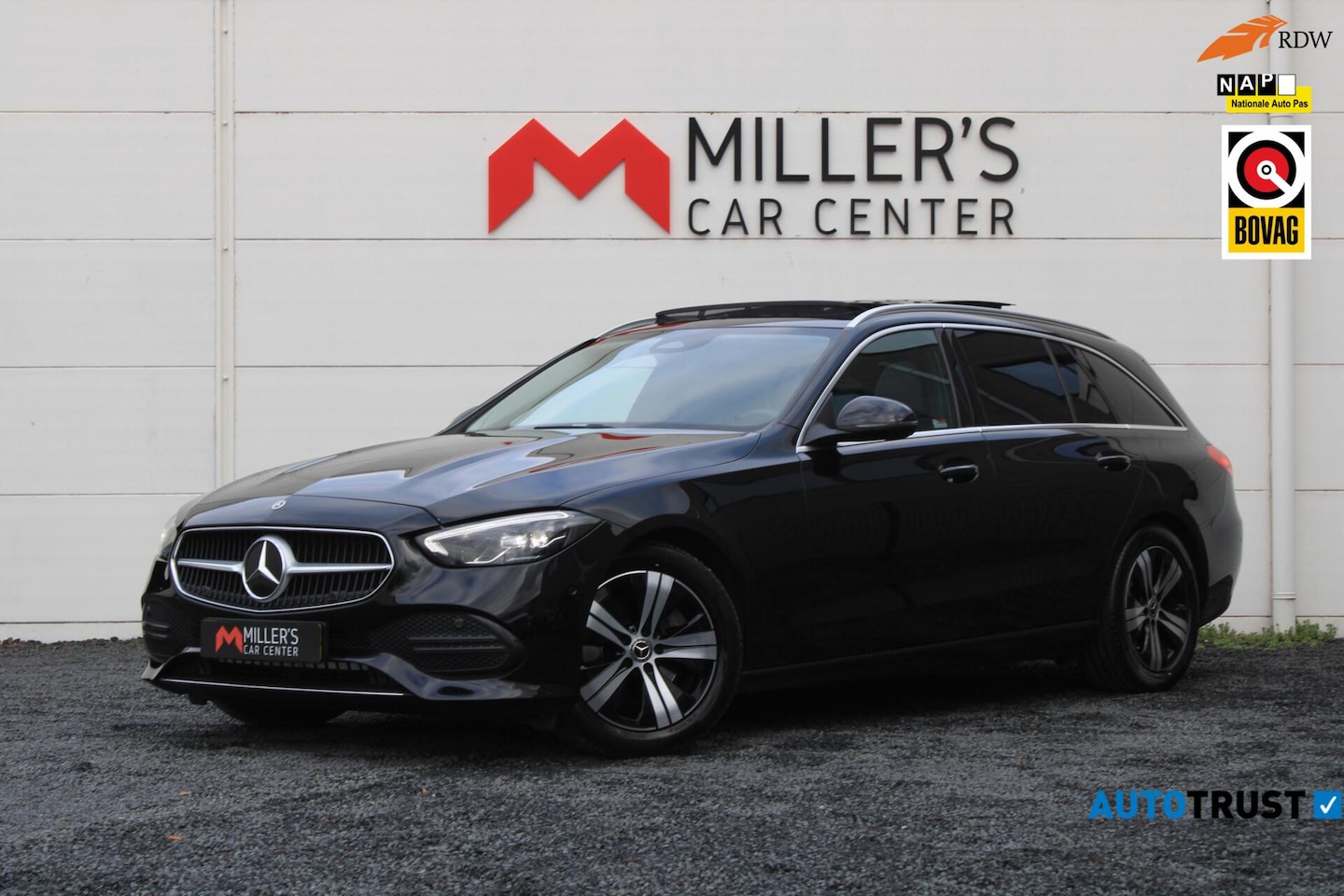 Mercedes-Benz C-klasse Estate - 200 4MATIC Panorama Sfeerverlichting - AutoWereld.nl