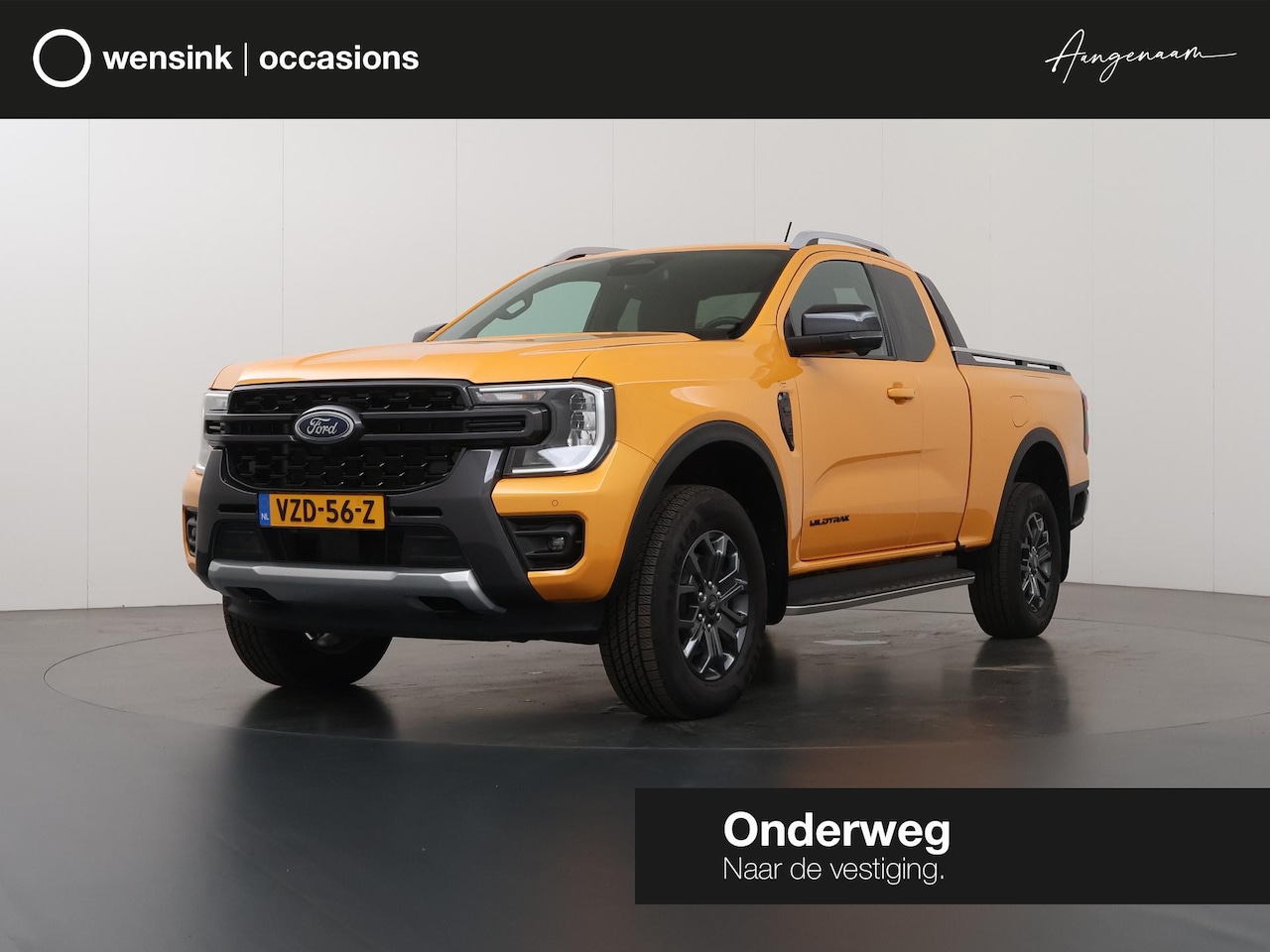 Ford Ranger - 2.0 BI-TURBO 4WD | 204 PK | SUPER CAB | WILDRAK | ADAPTIVE CRUISE CONTROL | 2-ZITS | 360 G - AutoWereld.nl