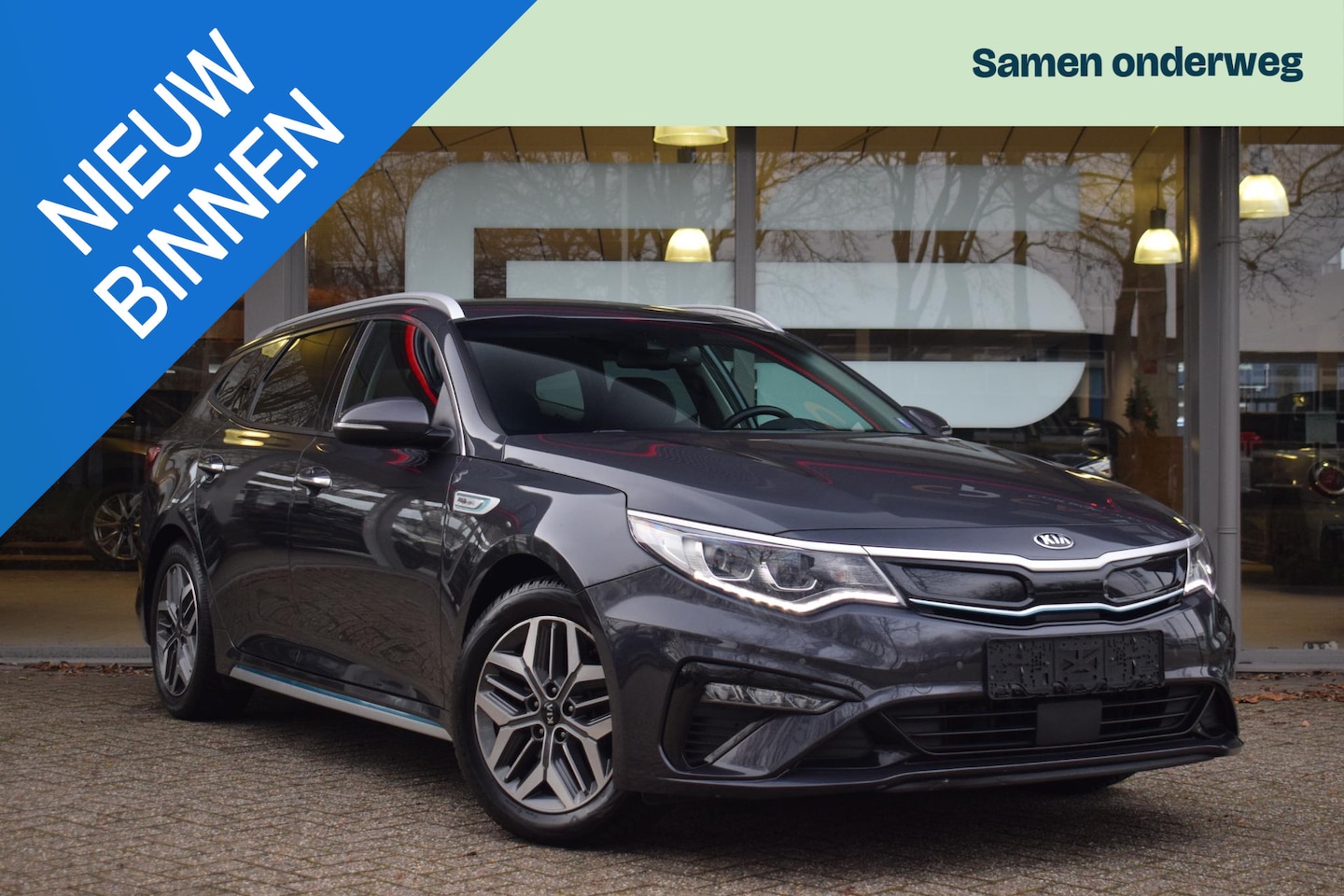 Kia Optima Sportswagon - 2.0 GDI PHEV DynamicPlusLine |NAV|CAM|STOEL+STVW| - AutoWereld.nl