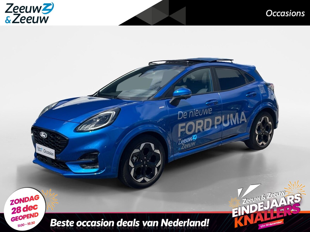 Ford Puma - 1.0 EcoBoost Hybrid ST-Line X 125pk | DEMO | Stoel- stuur en voorruitverwarming | Kantel/s - AutoWereld.nl