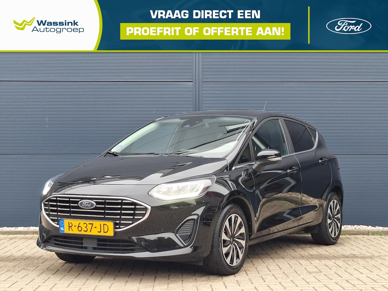 Ford Fiesta - 1.0 EcoBoost Hybrid 125pk AUTOMAAT Titanium X | Winter Pack | Apple CarPlay / Android Auto - AutoWereld.nl