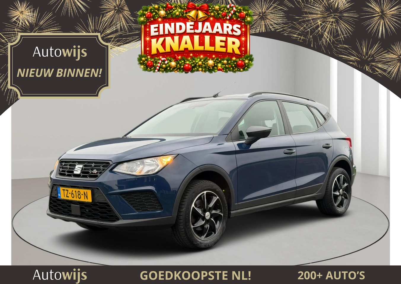 SEAT Arona - 1.0 TSI Reference|DAB+|Trekhaak|NAVI|NL AUTO - AutoWereld.nl